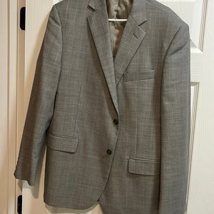 Stafford Travel Stretch Suit Jacket and Pants